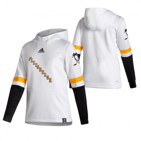 Miehille NHL Pittsburgh Penguins Blank 2020-21 Reverse Retro Pullover Hooded Sweatshirt